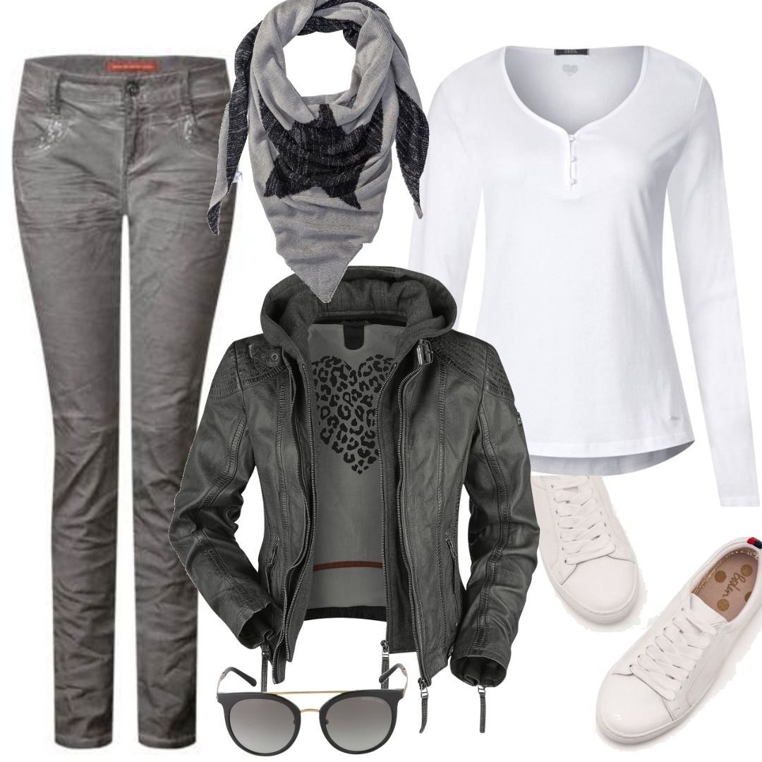 Street One Pailletten Hose Yulius Pride Grey Grau Fur Damenoutfits Zum Nachshoppen Auf Stylaholic