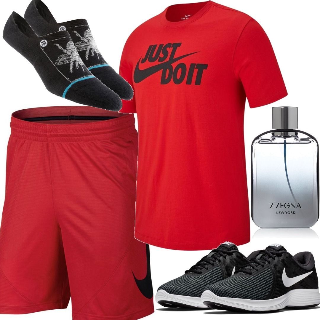 mens nike short outfits