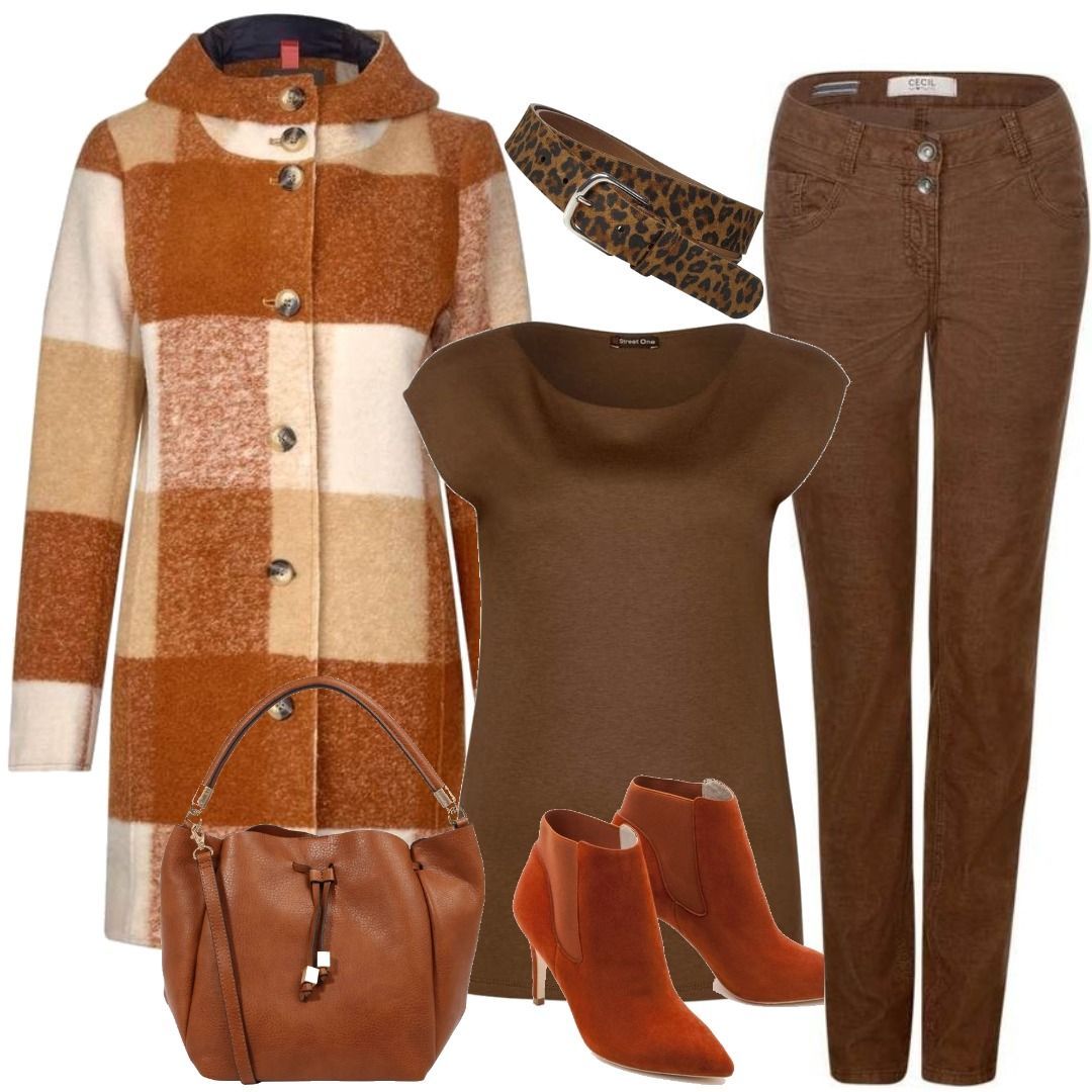 caramel outfit für Damenoutfits zum auf Stylaholic