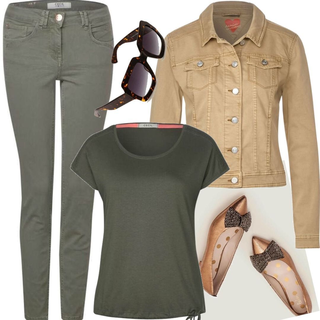 Simply Khaki Outfit Für Damenoutfits Zum Nachshoppen Auf Stylaholic