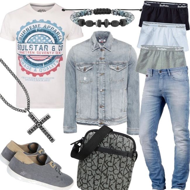Soulstar Men Outfit für Herrenoutfits zum Nachshoppen auf Stylaholic