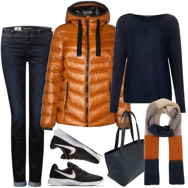 caramel Braun Outfit für Damenoutfits zum auf Stylaholic