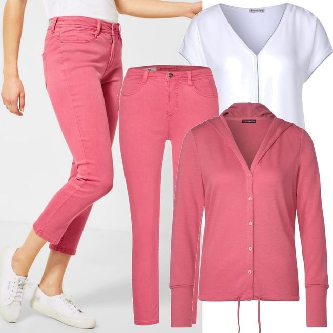 Street One Unterzieh-Kragen Damen - Federgarn Kragen Für Layering Look